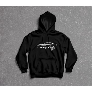 Dodge Charger SRT with silhouette Hoodie
