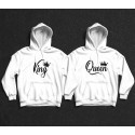 King and Queen Couple Hoodie