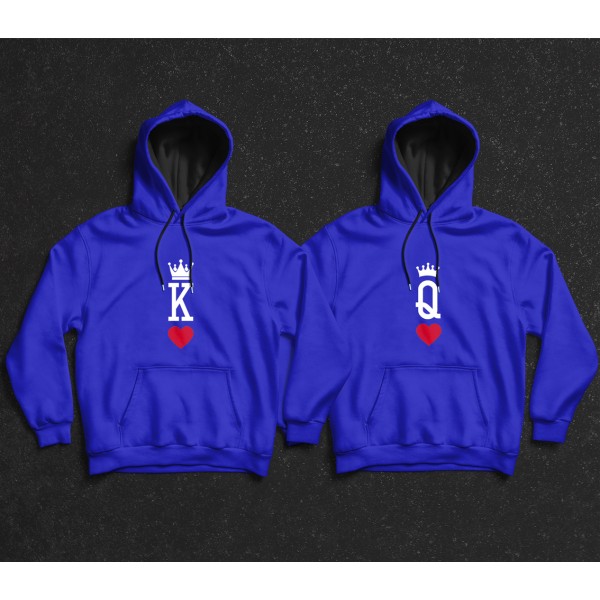 King and Queen Couple Hoodie - 3