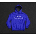 Porsche with silhouette Hoodie