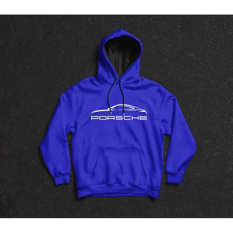 Porsche with silhouette Hoodie