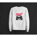 STI with Subaru Sweatshirt