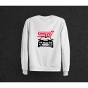 STI with Subaru Sweatshirt