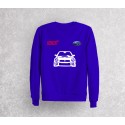 Subaru with logos Sweatshirt