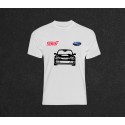 Subaru with logos T-shirt