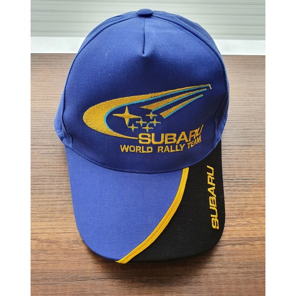 Dureal Subaru World Rally Platinum Style Baseball Snapback Cap