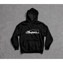 Toyota Supra with silhouette Hoodie